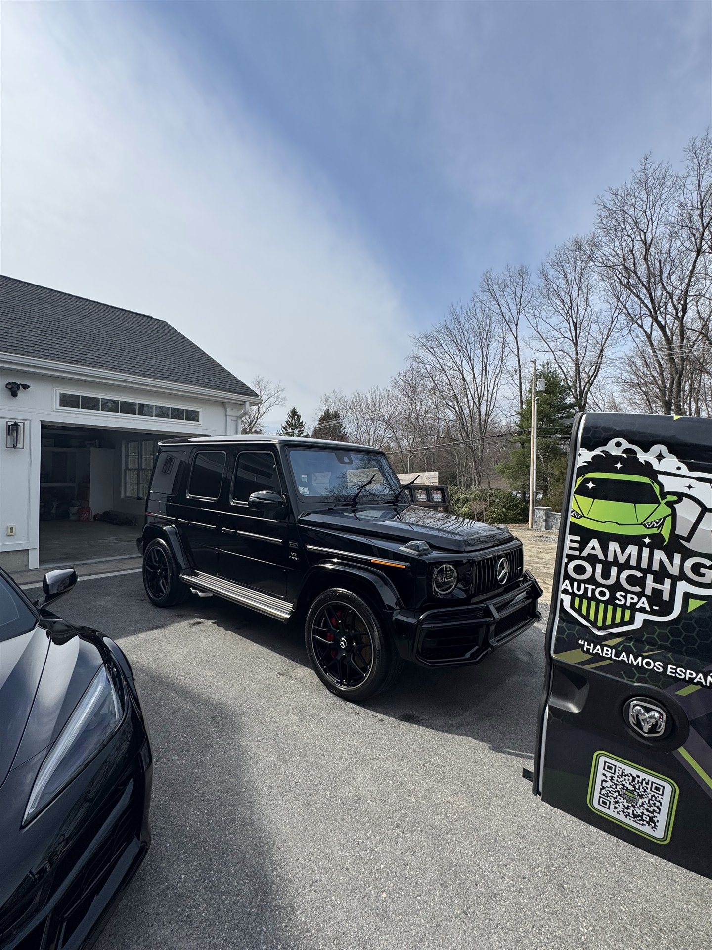 Mobile detailing, on location